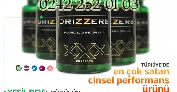 Drizzers 30 Kapsül Bitkisel Sertleştirici Hap